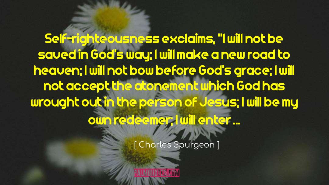 Atonement quotes by Charles Spurgeon