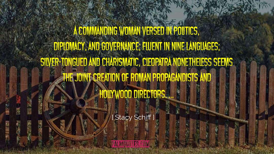 Atony And Cleopatra quotes by Stacy Schiff