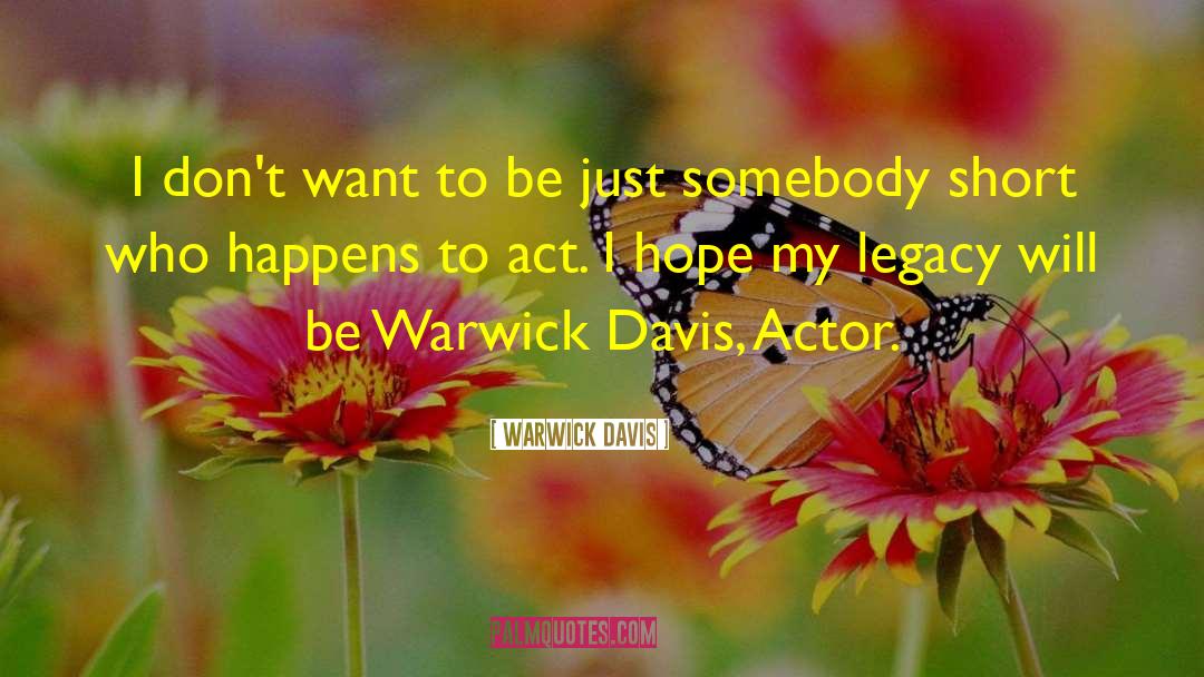 Atreyu Actor quotes by Warwick Davis