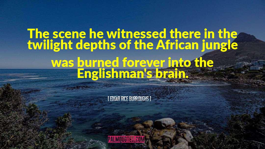 Atrophied Brain quotes by Edgar Rice Burroughs