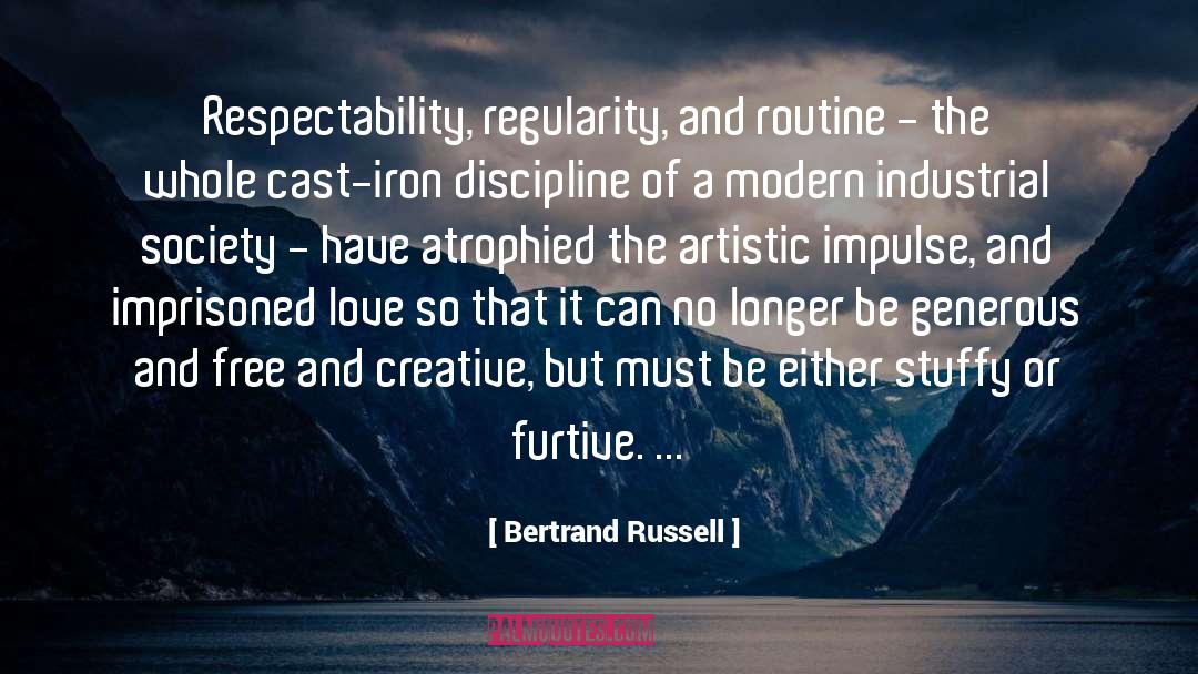 Atrophied quotes by Bertrand Russell