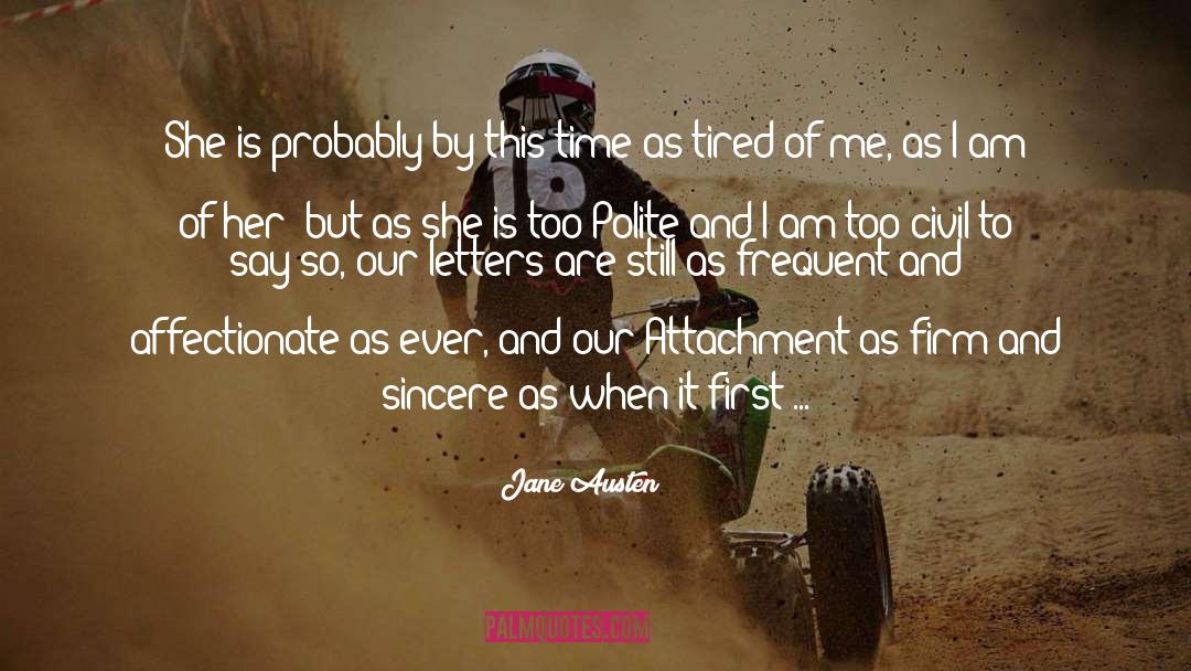 Attachment quotes by Jane Austen