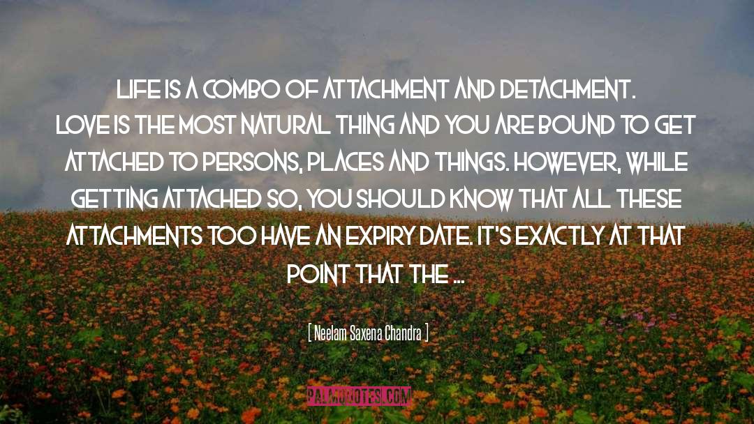 Attachment quotes by Neelam Saxena Chandra