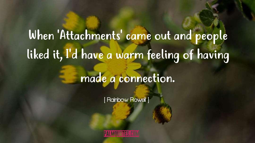 Attachments quotes by Rainbow Rowell