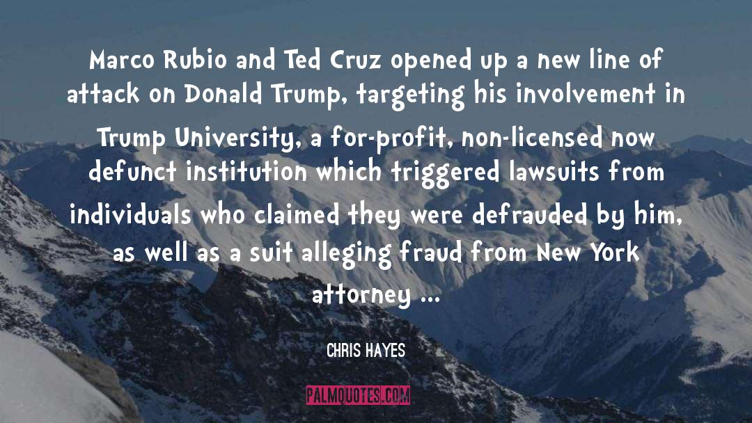 Attack quotes by Chris Hayes