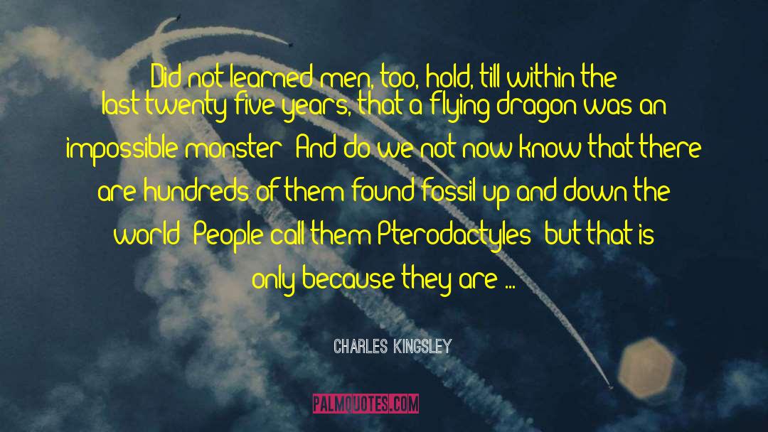 Attacking Dragons quotes by Charles Kingsley