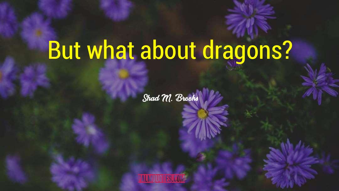 Attacking Dragons quotes by Shad M. Brooks