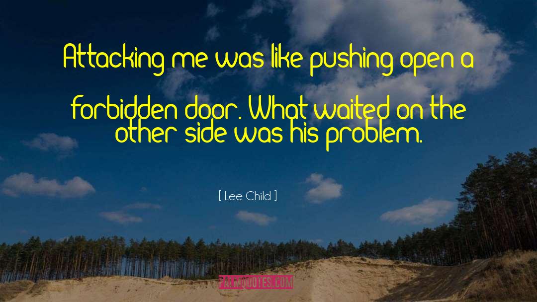 Attacking quotes by Lee Child