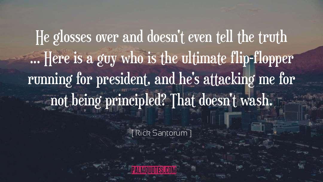 Attacking quotes by Rick Santorum