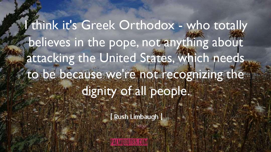 Attacking quotes by Rush Limbaugh