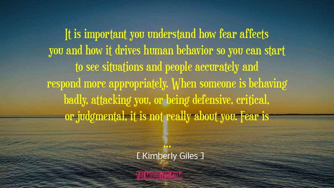 Attacking quotes by Kimberly Giles