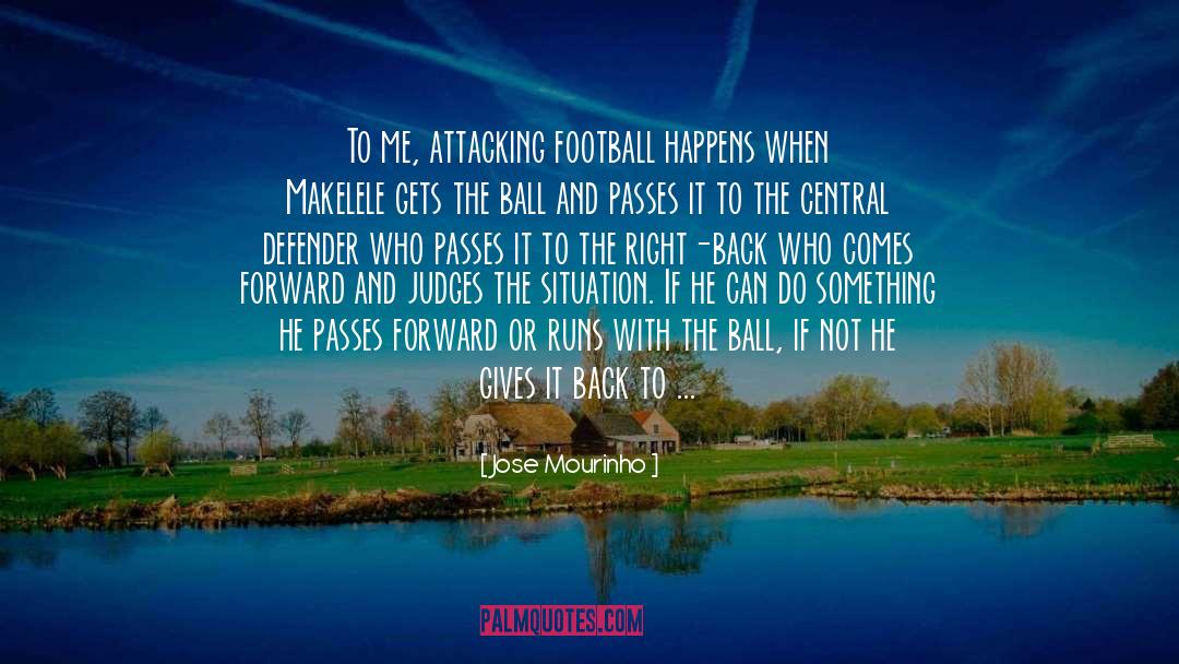 Attacking Us quotes by Jose Mourinho