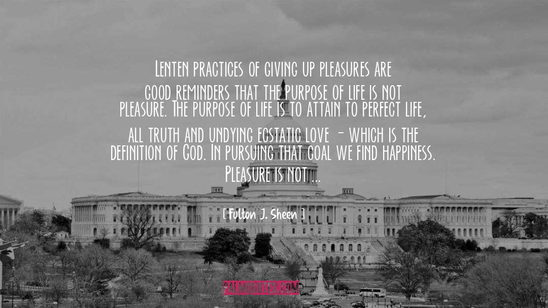 Attain quotes by Fulton J. Sheen