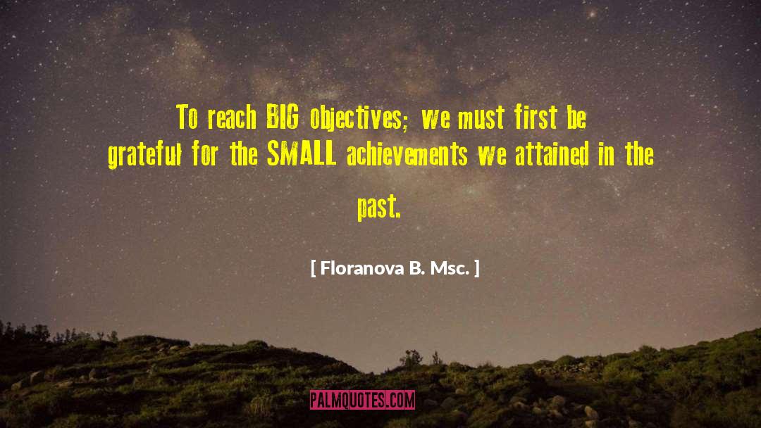 Attained quotes by Floranova B. Msc.
