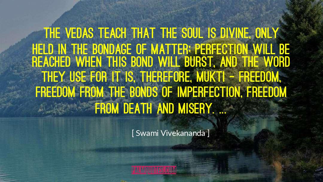 Attaining Perfection quotes by Swami Vivekananda