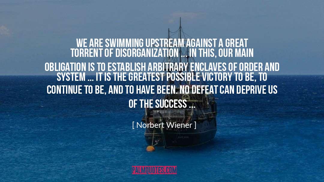 Attaining Victory quotes by Norbert Wiener