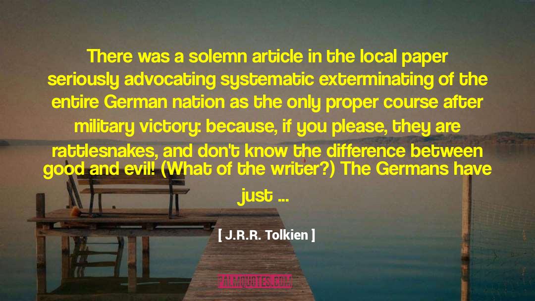 Attaining Victory quotes by J.R.R. Tolkien