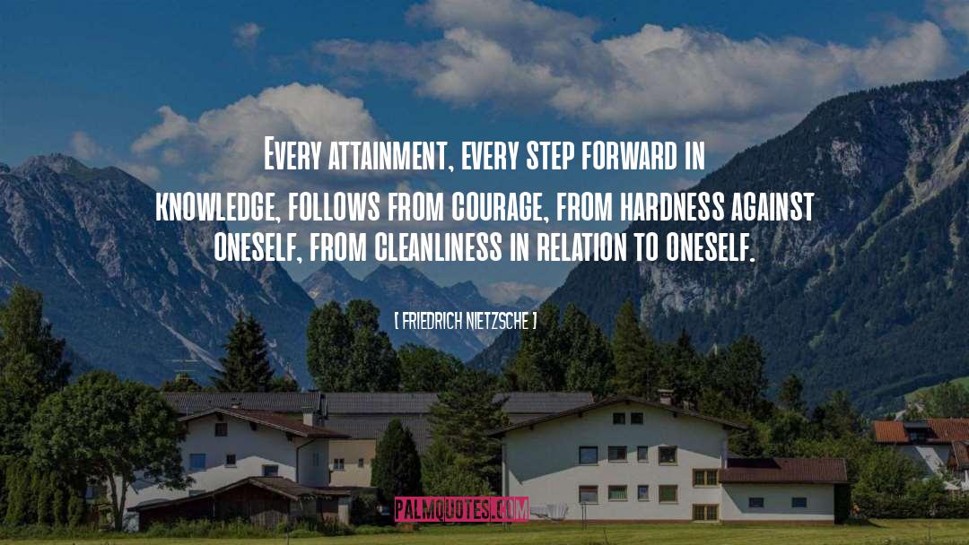 Attainment quotes by Friedrich Nietzsche