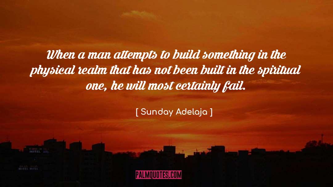 Attempts quotes by Sunday Adelaja