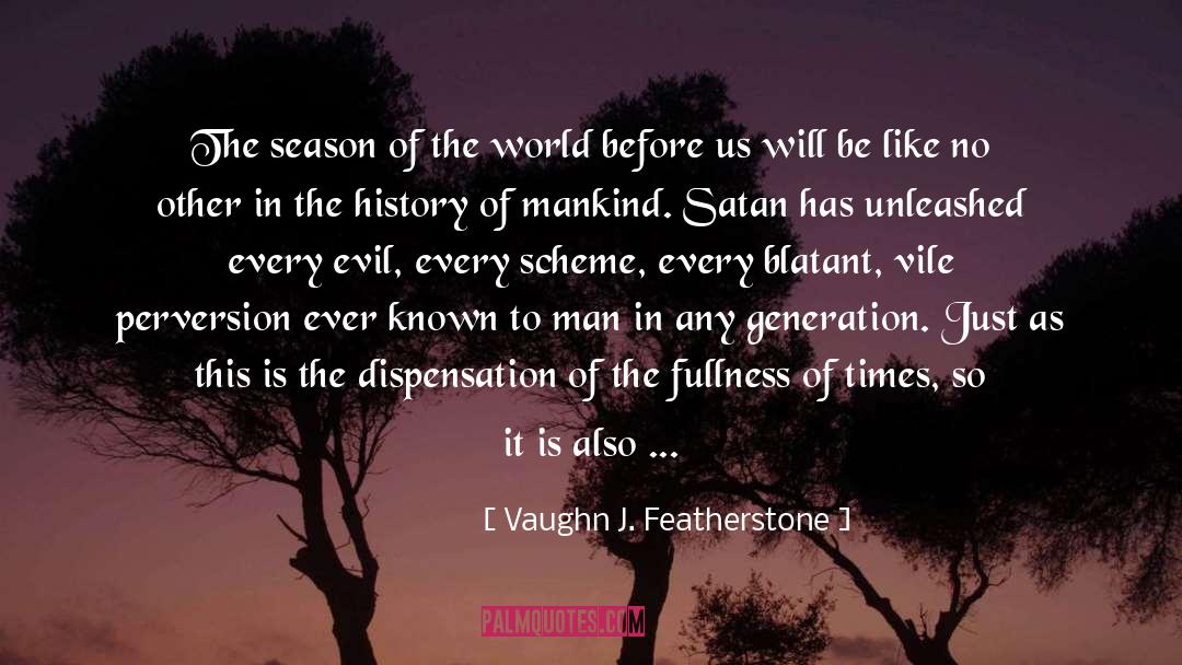 Attend quotes by Vaughn J. Featherstone
