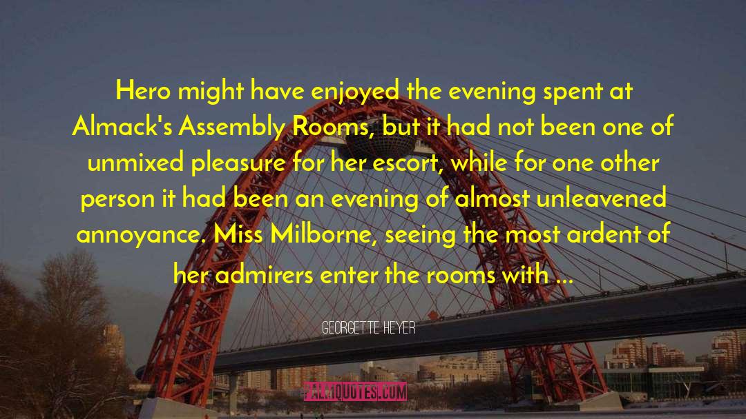 Attendance quotes by Georgette Heyer