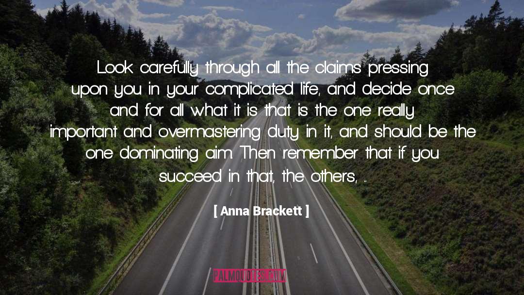 Attended quotes by Anna Brackett