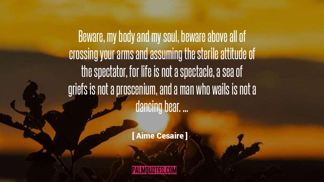 Attention And Attitude quotes by Aime Cesaire