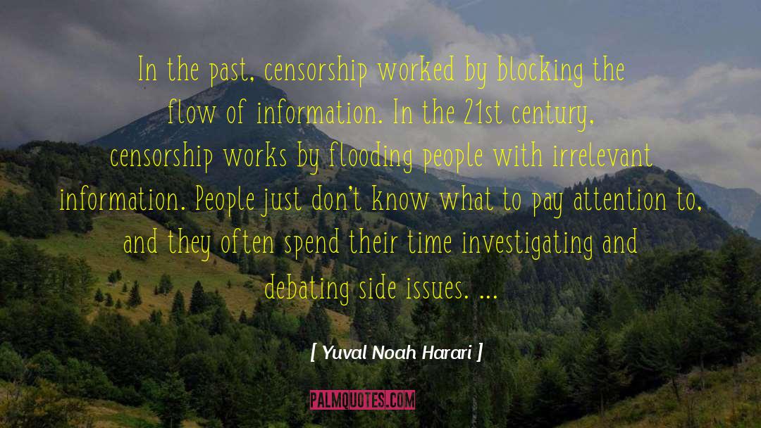 Attention Matrix quotes by Yuval Noah Harari