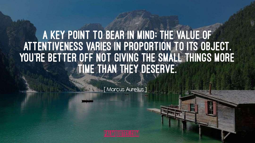 Attentiveness quotes by Marcus Aurelius