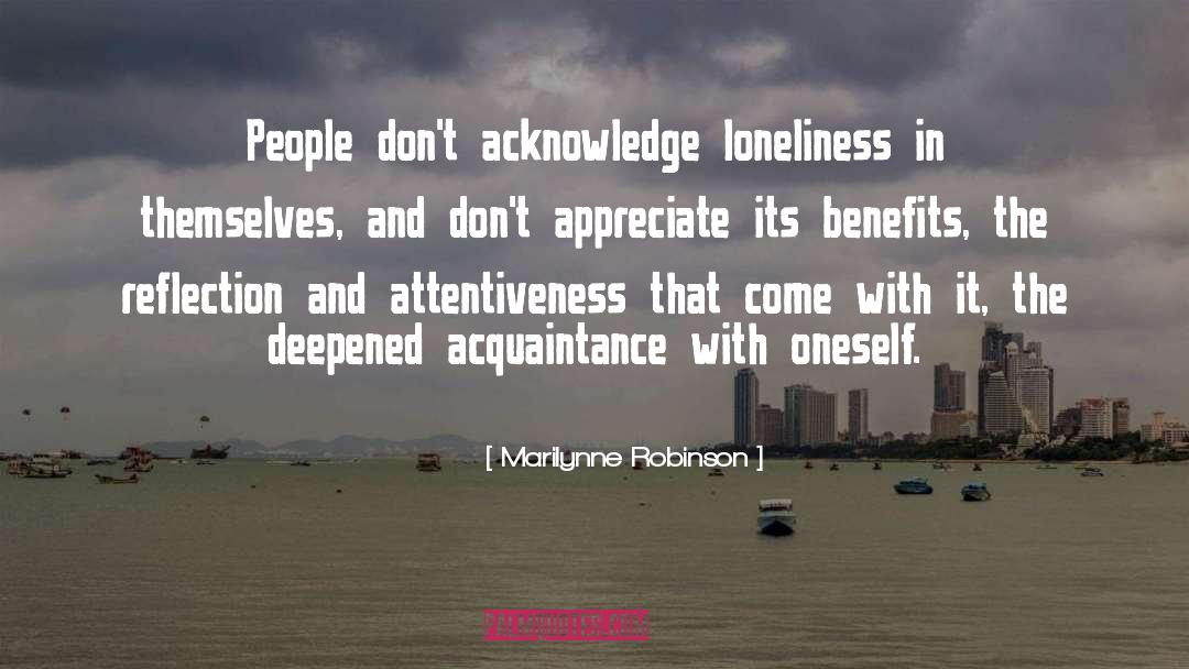 Attentiveness quotes by Marilynne Robinson