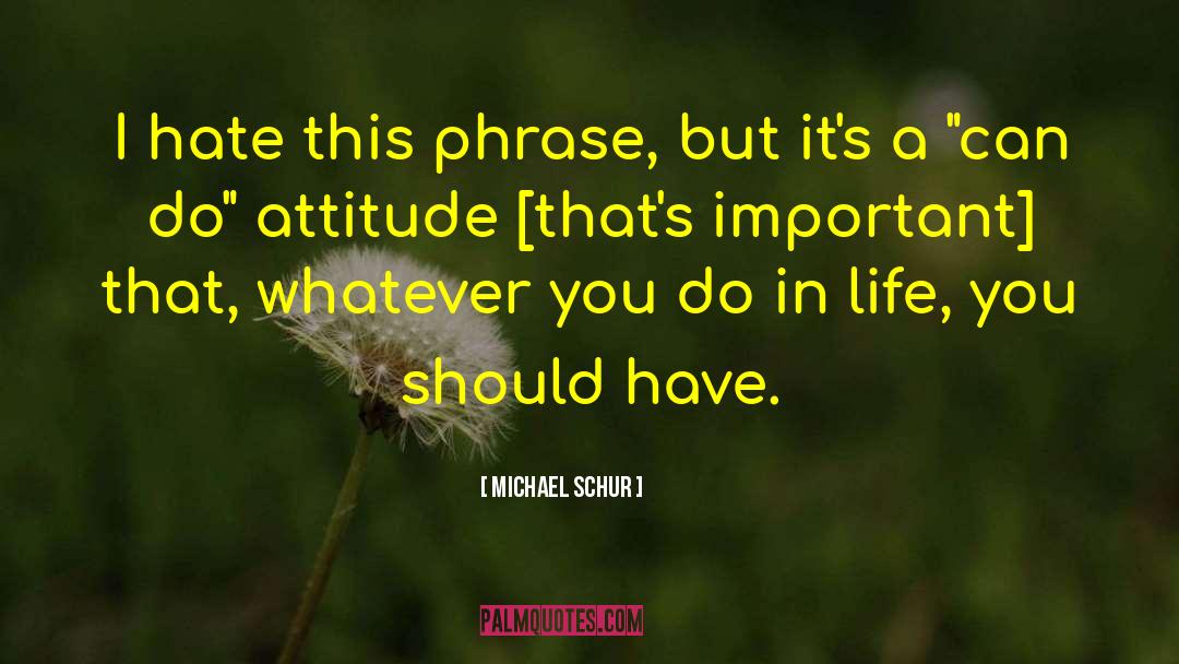 Attitude Filmy quotes by Michael Schur