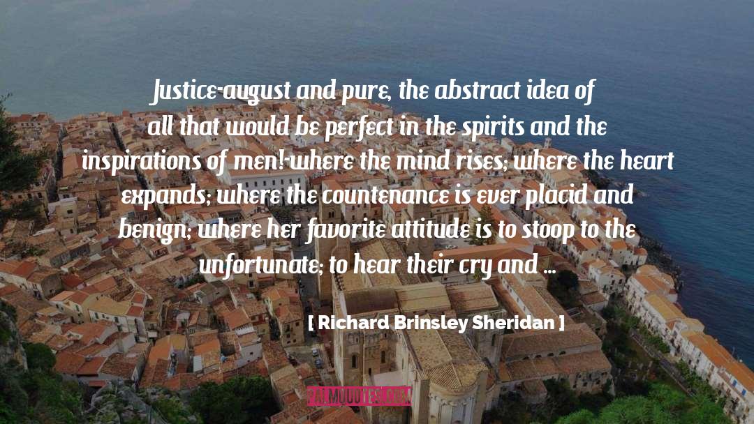 Attitude Inspiration quotes by Richard Brinsley Sheridan