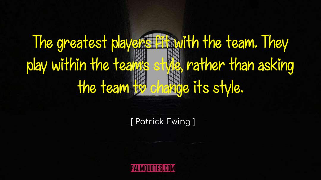 Attitude Style quotes by Patrick Ewing