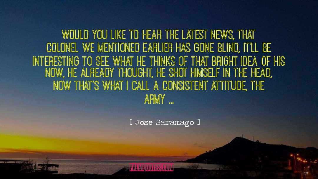 Attitude The quotes by Jose Saramago