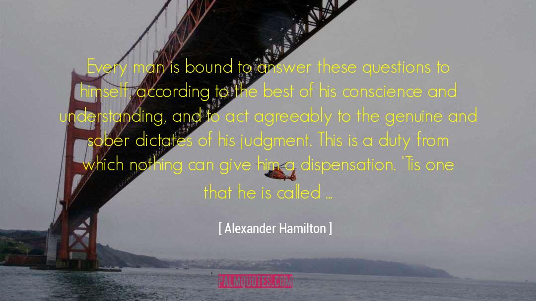 Attitudes Prejudice quotes by Alexander Hamilton