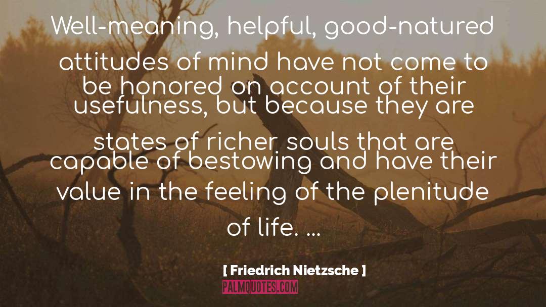 Attitudes quotes by Friedrich Nietzsche