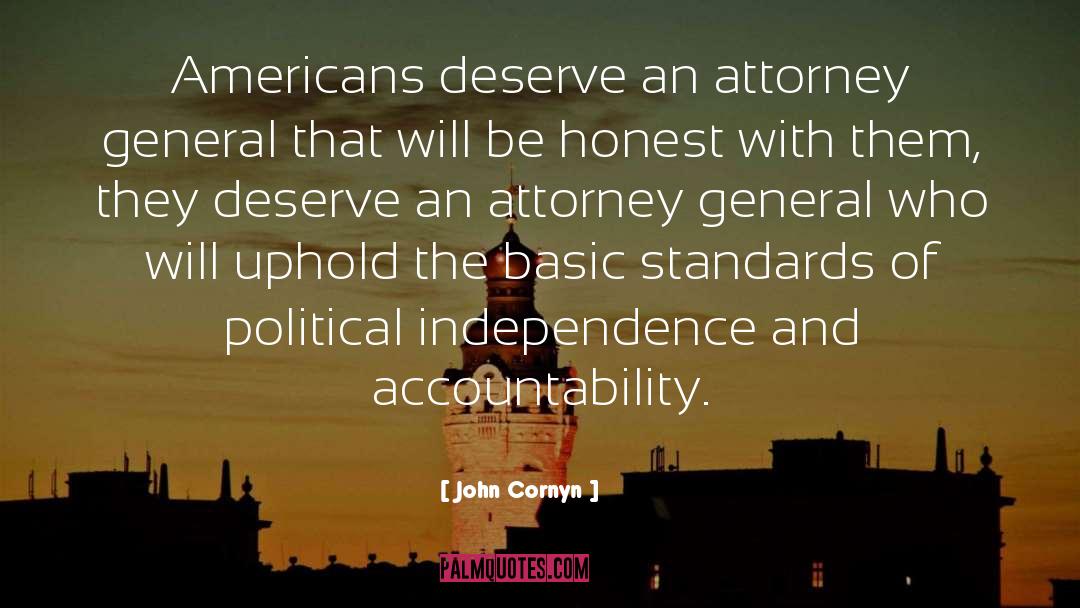Attorney General quotes by John Cornyn