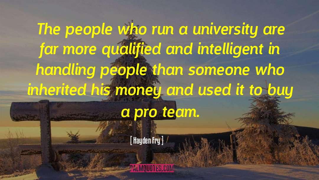 Attract Someone quotes by Hayden Fry