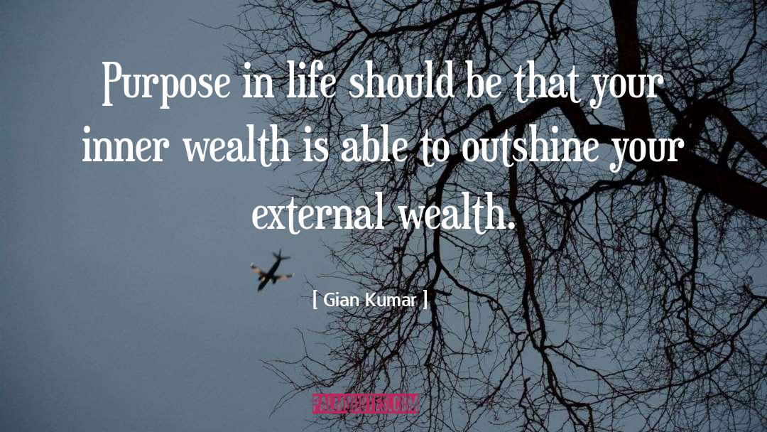 Attract Wealth quotes by Gian Kumar