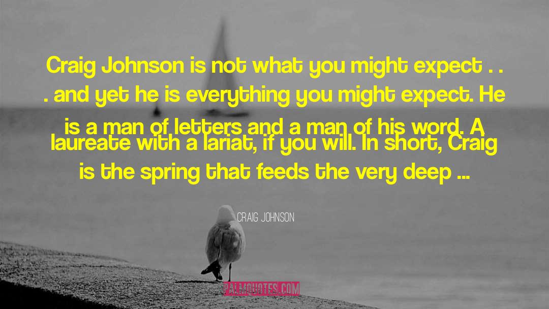 Attract What You Expect quotes by Craig Johnson