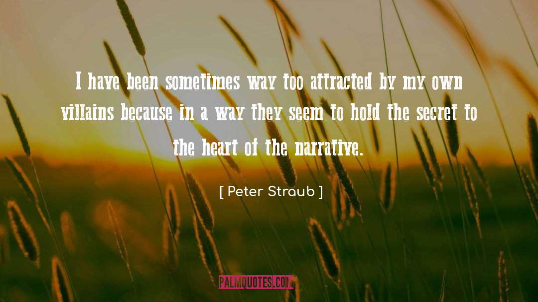 Attracted quotes by Peter Straub