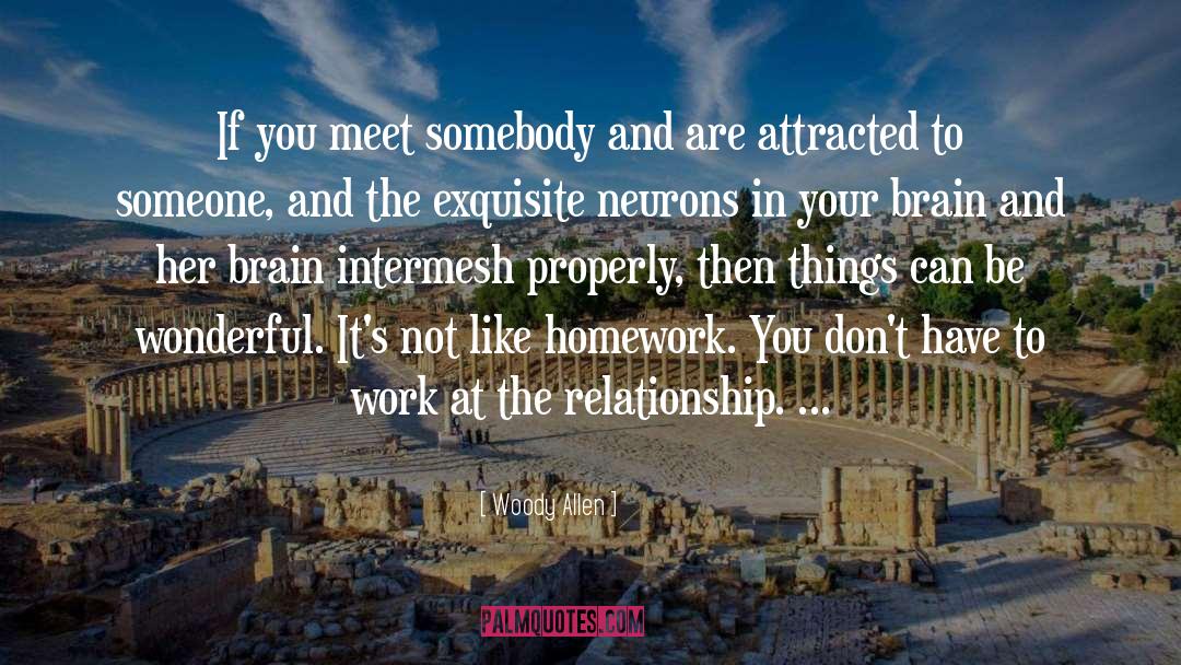 Attracted To Someone quotes by Woody Allen