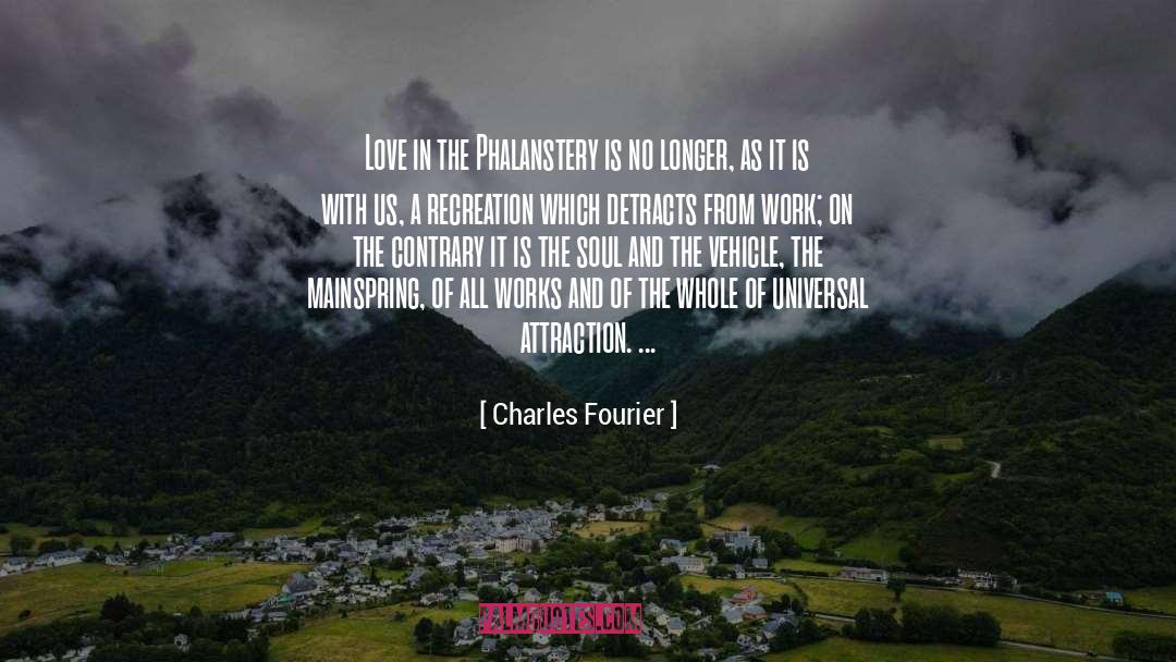 Attraction The Selection quotes by Charles Fourier