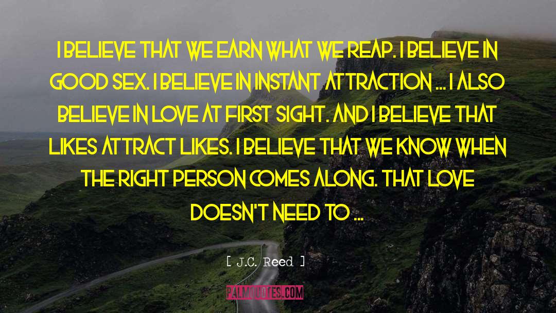 Attraction The Selection quotes by J.C. Reed
