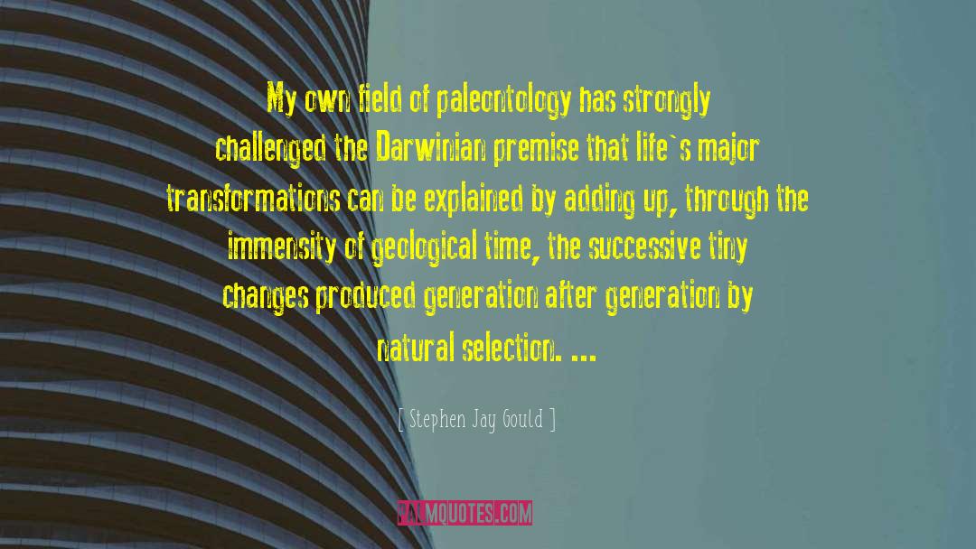 Attraction The Selection quotes by Stephen Jay Gould