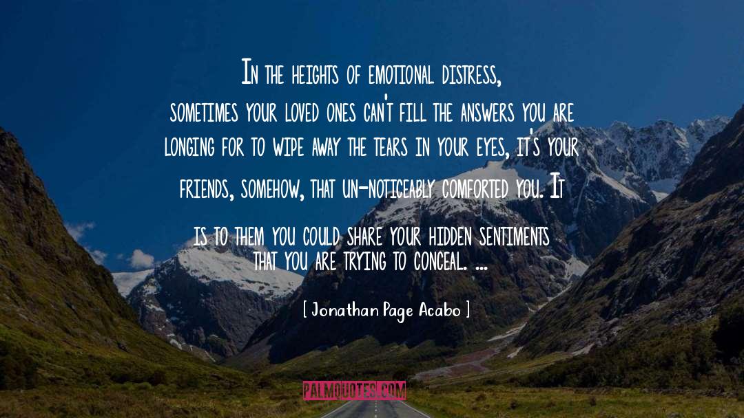 Attractive Friends quotes by Jonathan Page Acabo