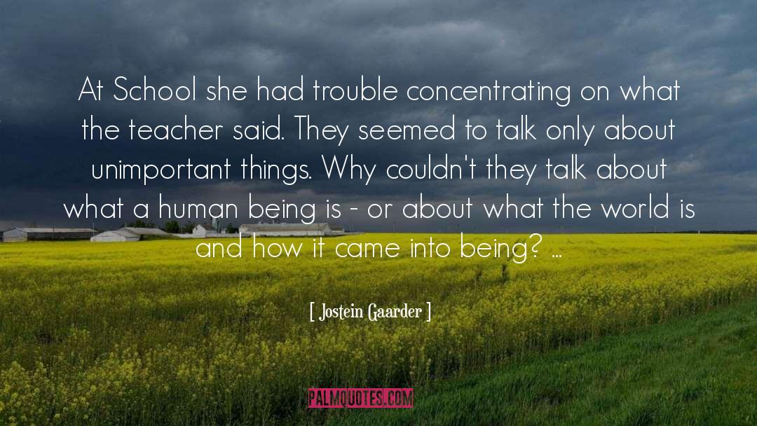 Attractive Things quotes by Jostein Gaarder