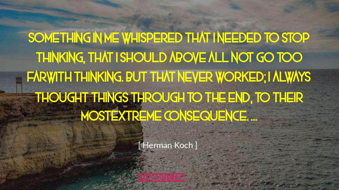 Attractive Things quotes by Herman Koch