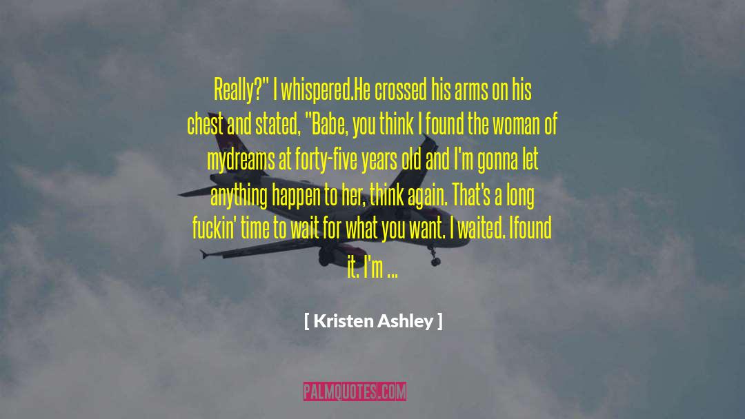 Attractive Woman quotes by Kristen Ashley