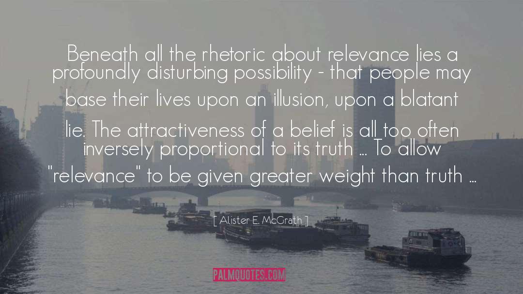 Attractiveness quotes by Alister E. McGrath